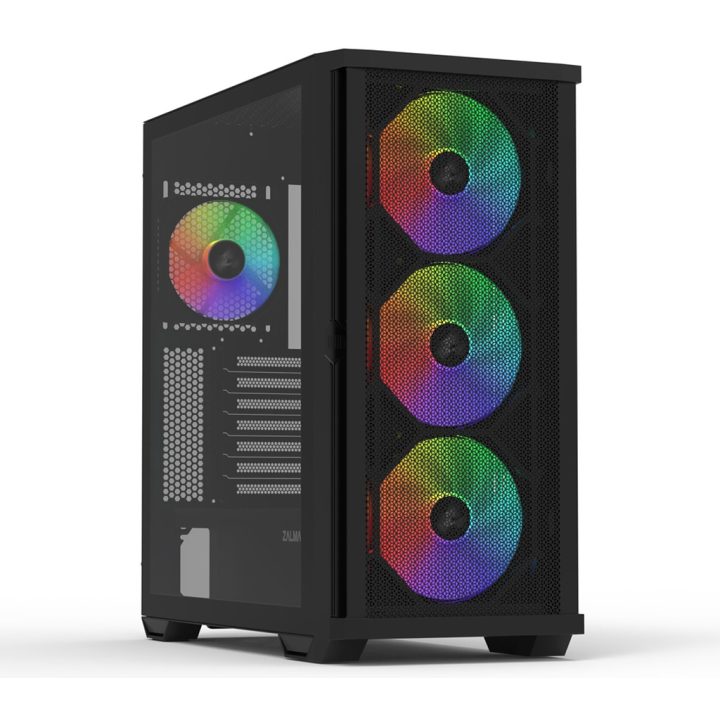 Zalman Z10 PLUS Midi Tower Computer Case Black