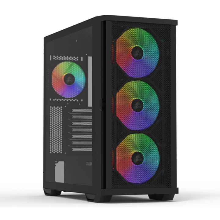 Zalman Z10 PLUS Midi Tower Computer Case Black