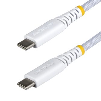 StarTech.com 30cm Braided TPE and Nylon USB-C Charging Cable - USB…