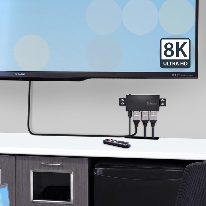 StarTech.com Switch Conmutador HDMI de 2 Puertos de 8K - Selector…