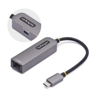 StarTech.com USB Type-C to Ethernet Network Adapter - External USB-C…