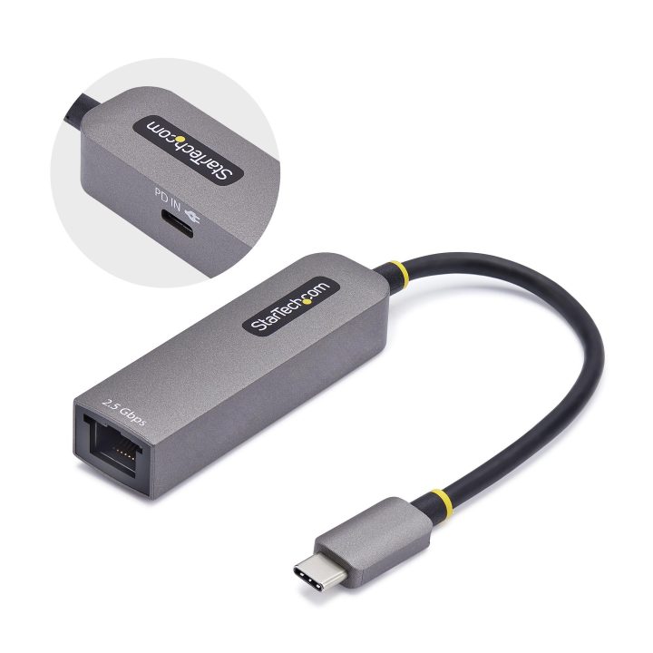 StarTech.com USB Type-C to Ethernet Network Adapter - External USB-C…