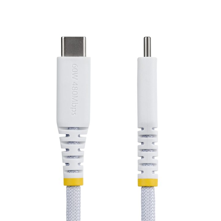 StarTech.com 30cm Braided TPE and Nylon USB-C Charging Cable - USB…