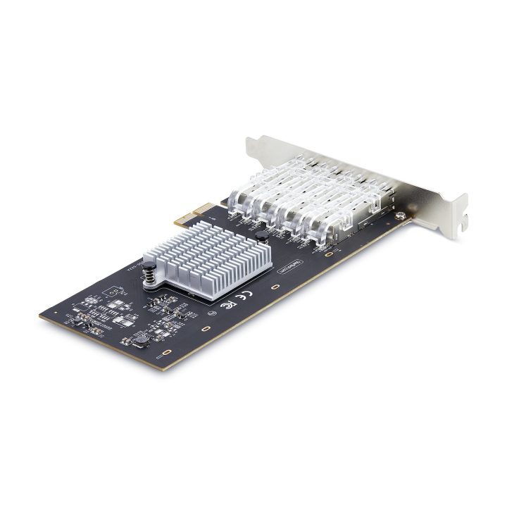 StarTech.com 4-Port 1Gb SFP Ethernet Fiber/Copper Network PCIe 2.1x2…