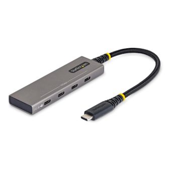 StarTech.com 4-Port USB-C Hub - 4-Port Type-C Splitter - 100W PD…