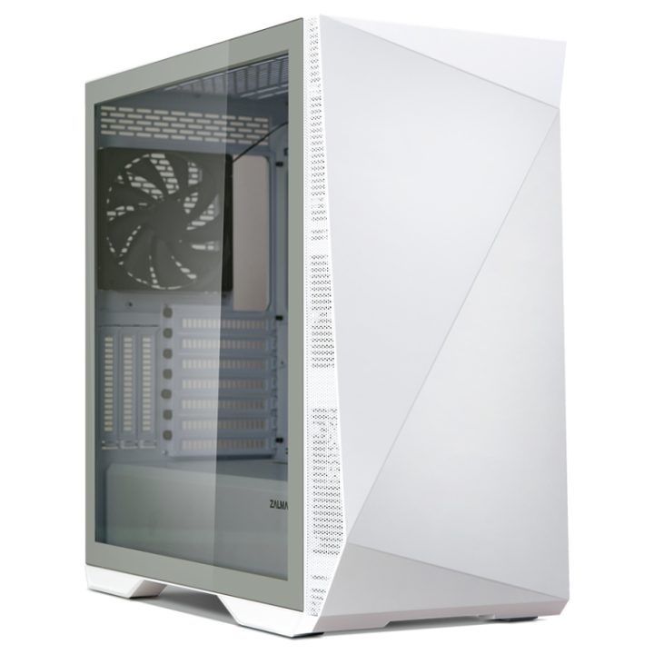 Zalman Z9 Iceberg ATX Mid Tower PC Case, White fan Midi Tower White…