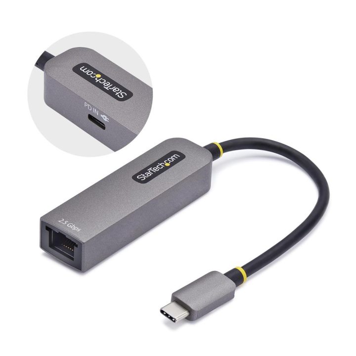 StarTech.com USB Type-C to Ethernet Network Adapter - External USB-C…