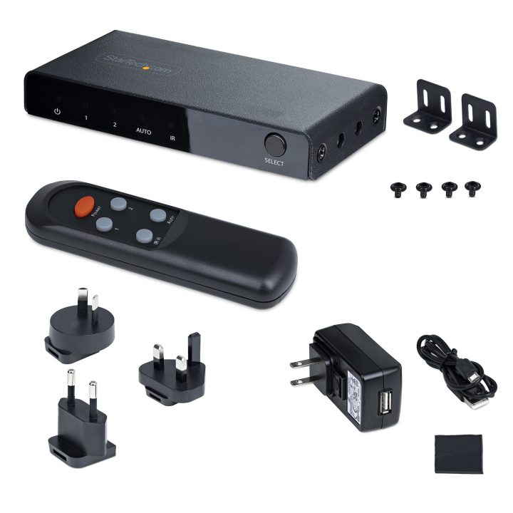StarTech.com 2-Port 8K HDMI Switch - HDMI 2.1 UHD Selector 4K at…
