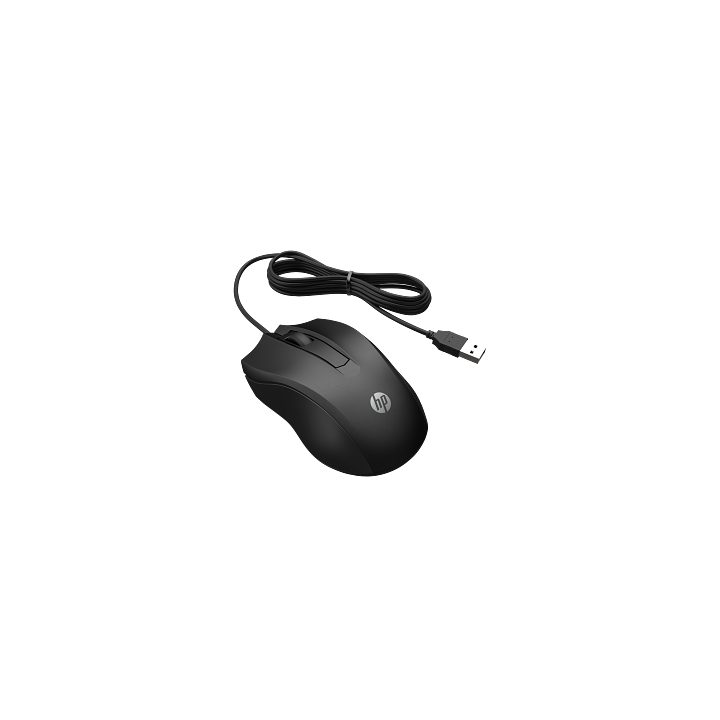 HP Ratón con cable 100