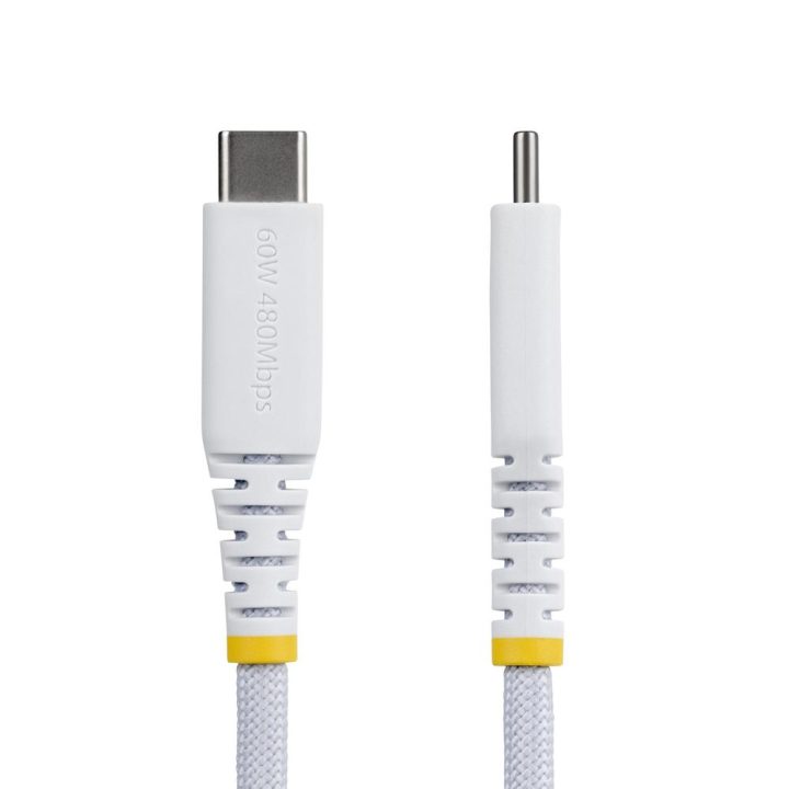 StarTech.com 30cm Braided TPE and Nylon USB-C Charging Cable - USB…