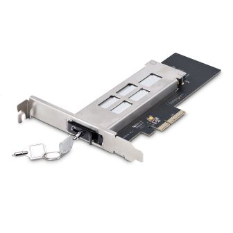 StarTech.com Placa PCIe x4 para SSD NVMe M.2 - Backplane de Rack…