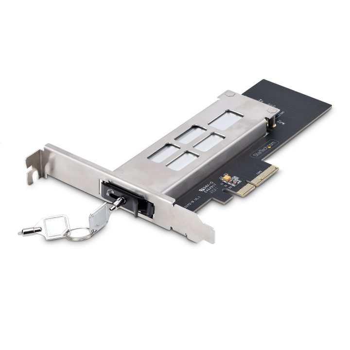 StarTech.com Placa PCIe x4 para SSD NVMe M.2 - Backplane de Rack…
