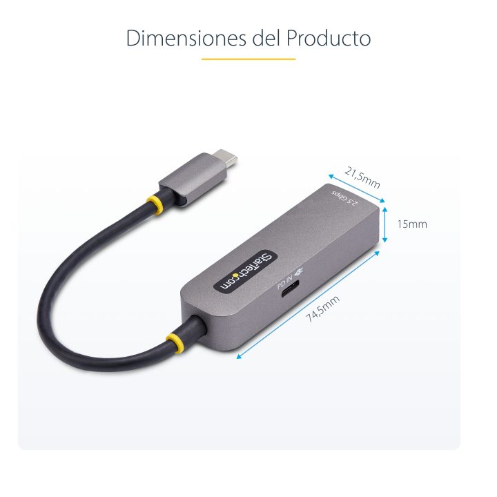 StarTech.com USB Type-C to Ethernet Network Adapter - External USB-C…