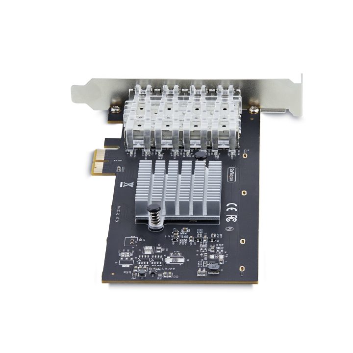 StarTech.com 4-Port 1Gb SFP Ethernet Fiber/Copper Network PCIe 2.1x2…