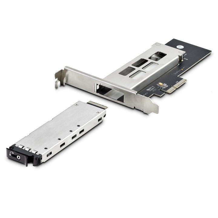 StarTech.com Placa PCIe x4 para SSD NVMe M.2 - Backplane de Rack…