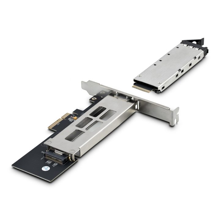 StarTech.com PCIe x4 to NVMe M.2 SSD Card - Mobile Rack Backplane…
