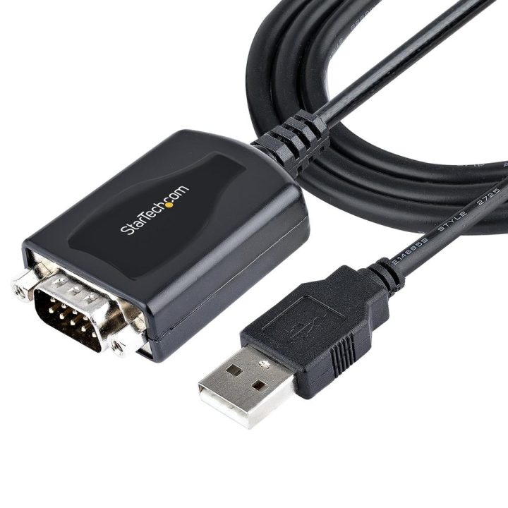 StarTech.com 91cm USB to Serial Cable with COM Port Retention, DB9…
