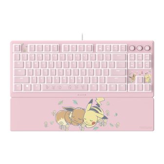 Razer Ornata V3 Tenkeyless – Pikachu & Eevee Edition Gaming Keyboard…