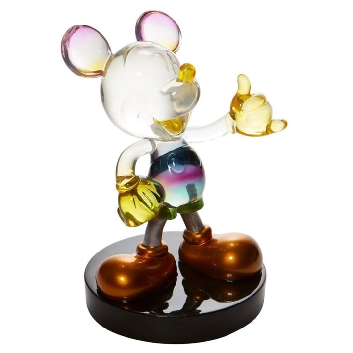 Enesco Disney Resin Figure Mickey & Minnie Grand Jester Mickey Mouse…