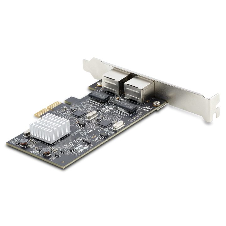 StarTech.com 2-Port NBASE-T 2.5G Ethernet PCI Express Network Card -…