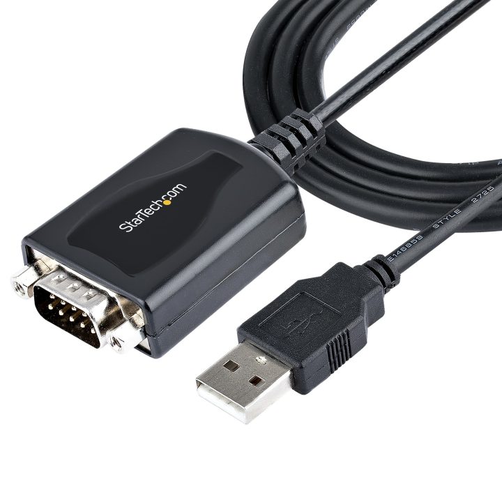 StarTech.com 91cm USB to Serial Cable with COM Port Retention, DB9…