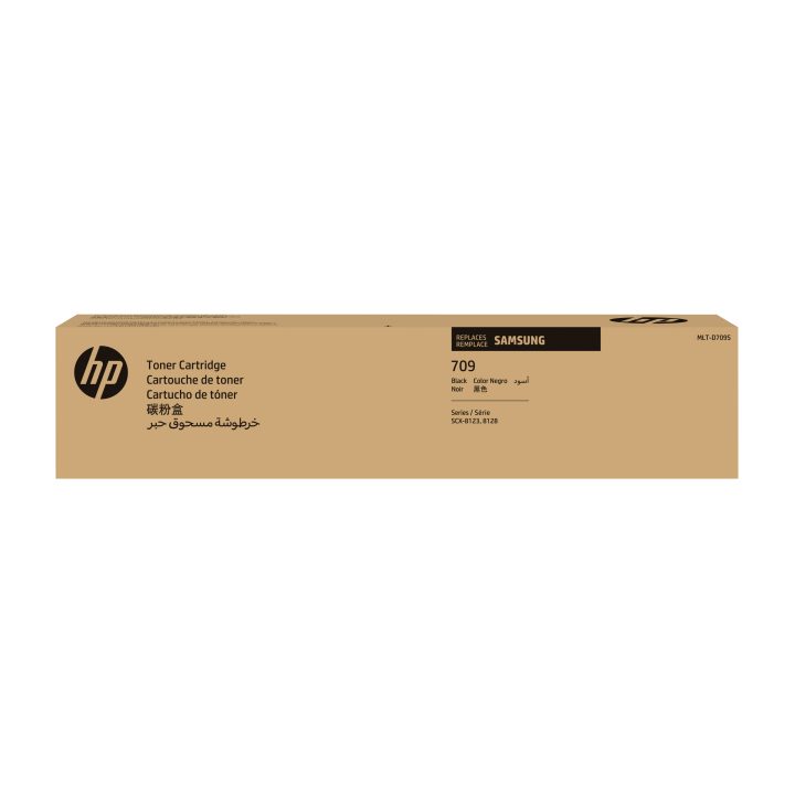 Samsung Cartucho de Tóner Original HP MLT-D709S preto