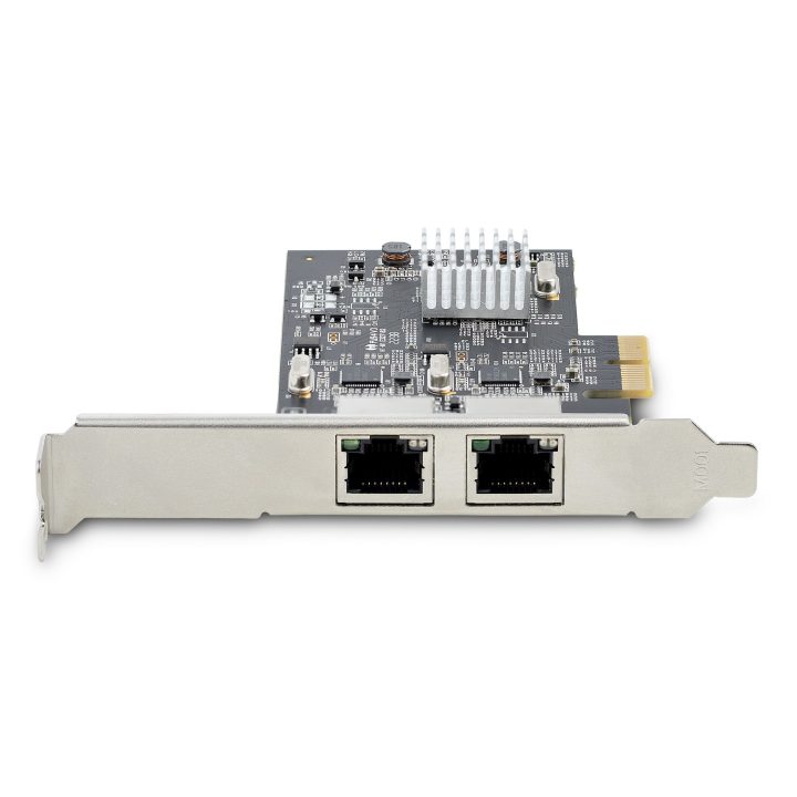 StarTech.com Placa PCI Express de Rede Ethernet 2 Portas NBASE-T 2,5G…