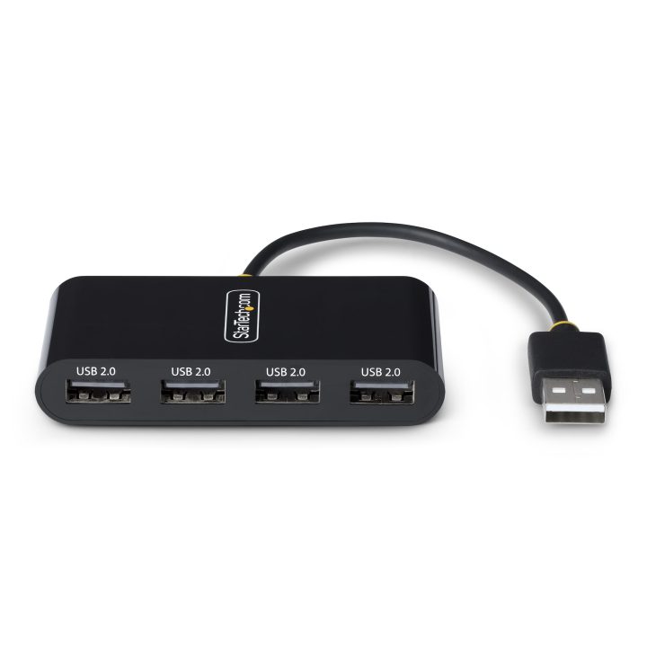 StarTech.com 4-Port USB 2.0 Hub - Bus-Powered USB Splitter - 480Mbps…