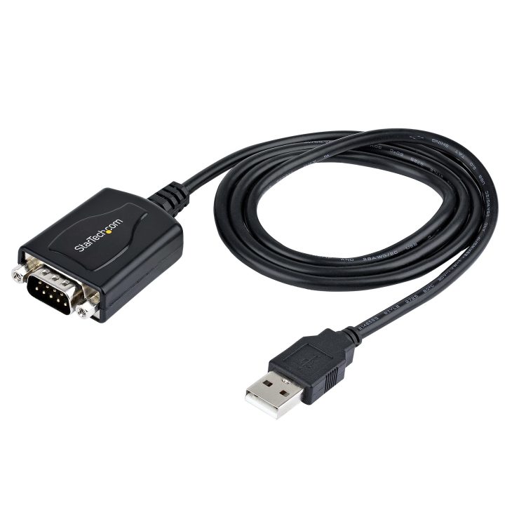 StarTech.com 91cm USB to Serial Cable with COM Port Retention, DB9…