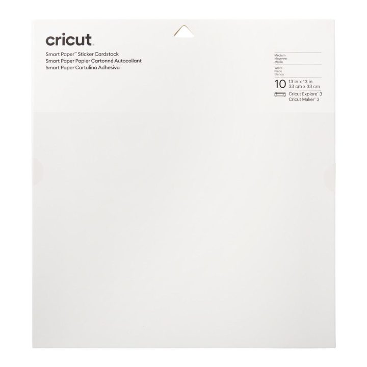 Cricut Smart Paper Bloc de hojas de papel para bellas artes 10 hojas…