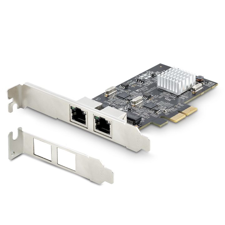 StarTech.com Placa PCI Express de Rede Ethernet 2 Portas NBASE-T 2,5G…