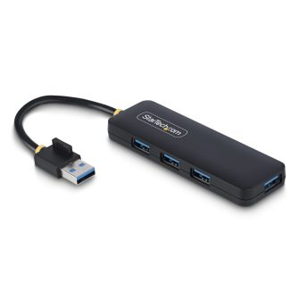 StarTech.com 4-Port USB-A Hub - 4-Port USB Splitter - Bus-Powered -…