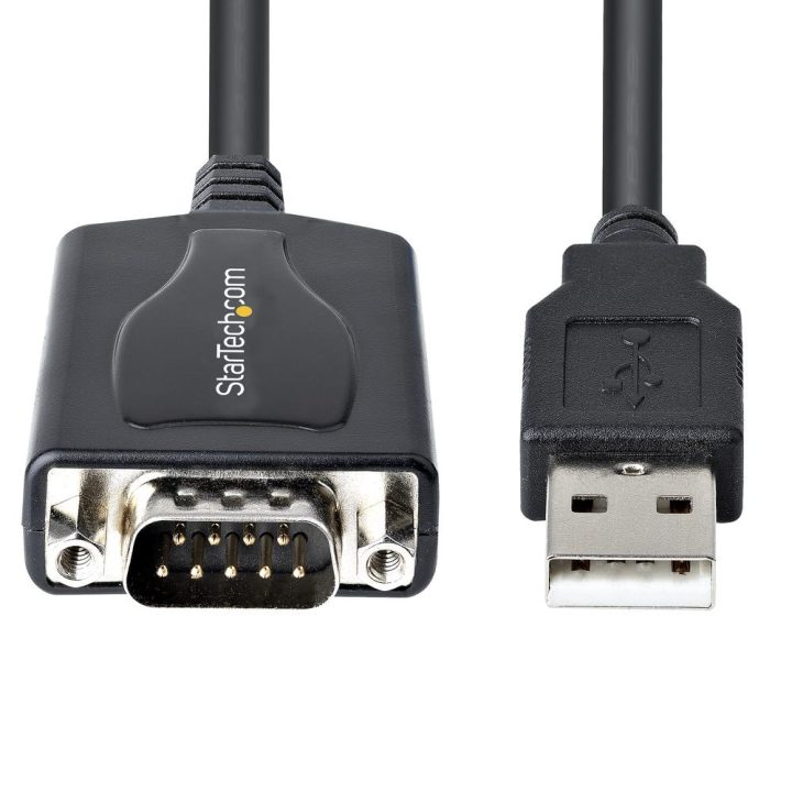 StarTech.com 91cm USB to Serial Cable with COM Port Retention, DB9…