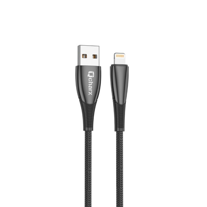 Qcharx international Cable qcharx berlin USB a Lightning 3a-1 m-zinc…