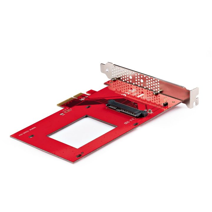 StarTech.com Placa Adaptadora U.3 para PCIe - Adaptador PCIe 4.0 x4…