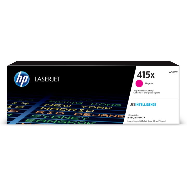 HP Original LaserJet 415X High Yield Magenta Toner Cartridge