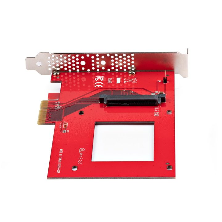 StarTech.com Placa Adaptadora U.3 para PCIe - Adaptador PCIe 4.0 x4…