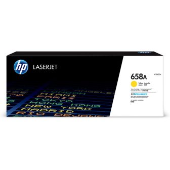 HP Original LaserJet 658A Yellow Toner Cartridge