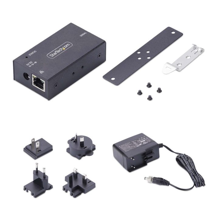 StarTech.com Adaptador Serie a Ethernet - Conversor RJ45 LAN IP a DB9…
