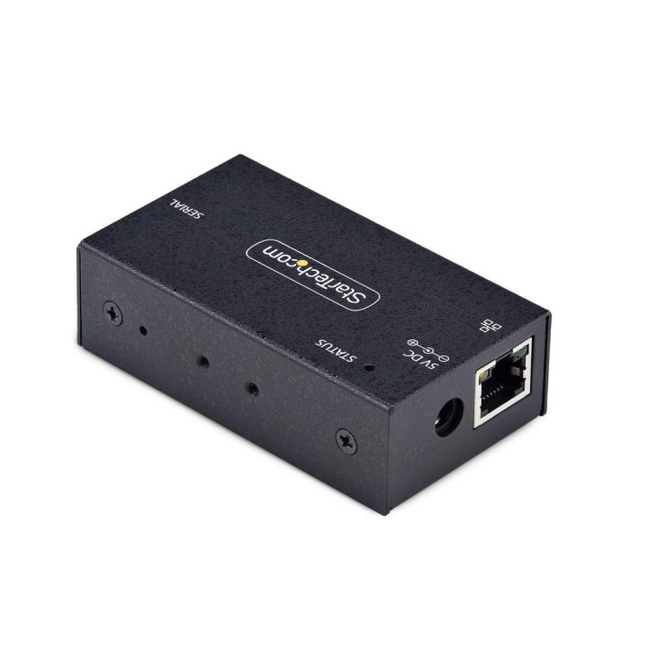 StarTech.com Serial to Ethernet Adapter - RJ45 LAN IP to DB9 RS232…