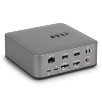 StarTech.com Universal Thunderbolt 5 Docking Station - 4K 144Hz/8K…