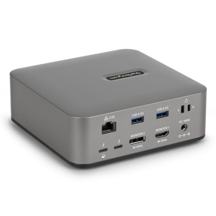 StarTech.com Docking Station Universal Thunderbolt 5 - 4K 144Hz/8K…