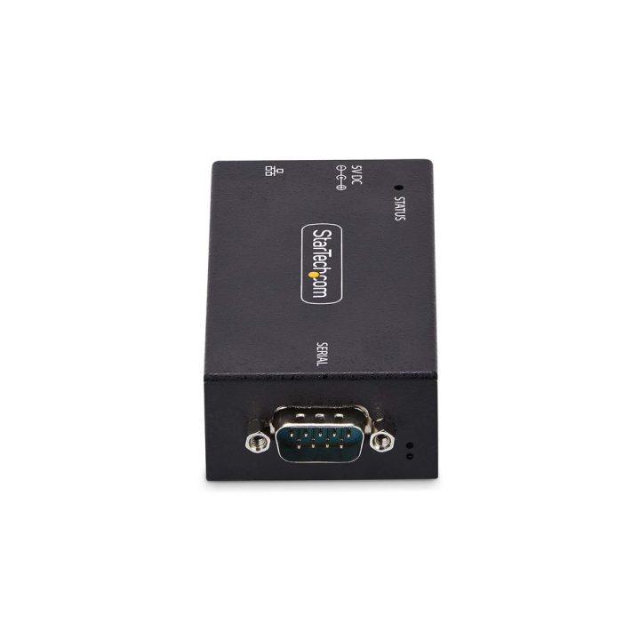 StarTech.com Serial to Ethernet Adapter - RJ45 LAN IP to DB9 RS232…