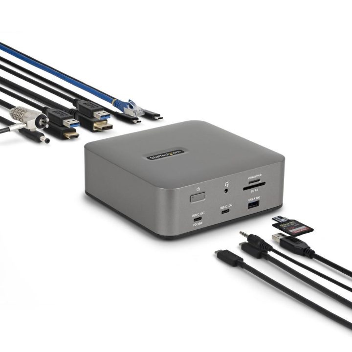 StarTech.com Universal Thunderbolt 5 Docking Station - 4K 144Hz/8K…