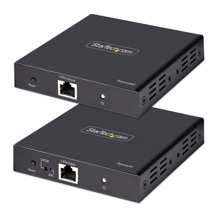 StarTech.com HDMI 4K Extender over CAT5/CAT6 Ethernet Cable - 4K 60Hz…