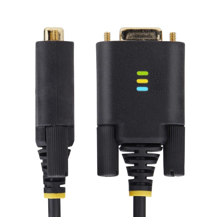 StarTech.com 3m USB to Null Modem Serial Adapter Cable - COM…