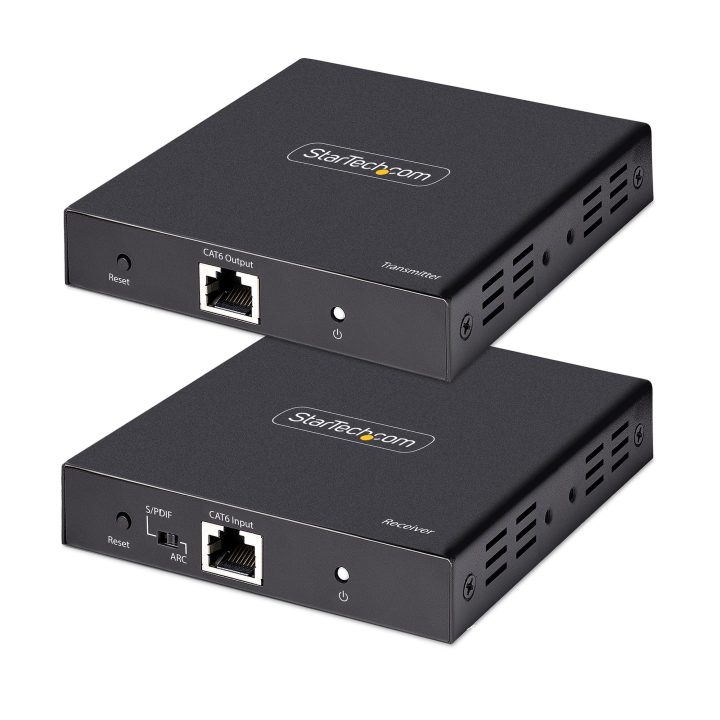 StarTech.com HDMI 4K Extender over CAT5/CAT6 Ethernet Cable - 4K 60Hz…