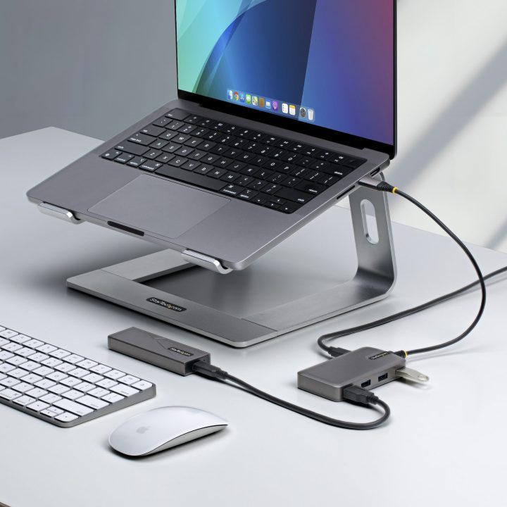StarTech.com 4-Port USB-C to USB-A Hub - USB Type-C to USB-A Splitter…