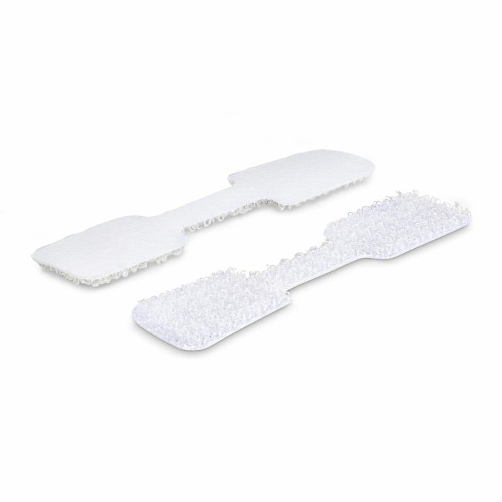StarTech.com 100-Pack - 9cm White Cable Labels - Hook and Loop -…