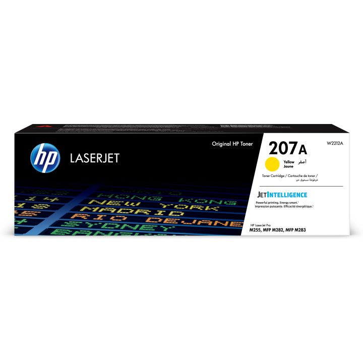 HP Cartucho de Toner Original 207A LaserJet Amarelo
